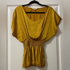 Forever21 Satin Drape Top